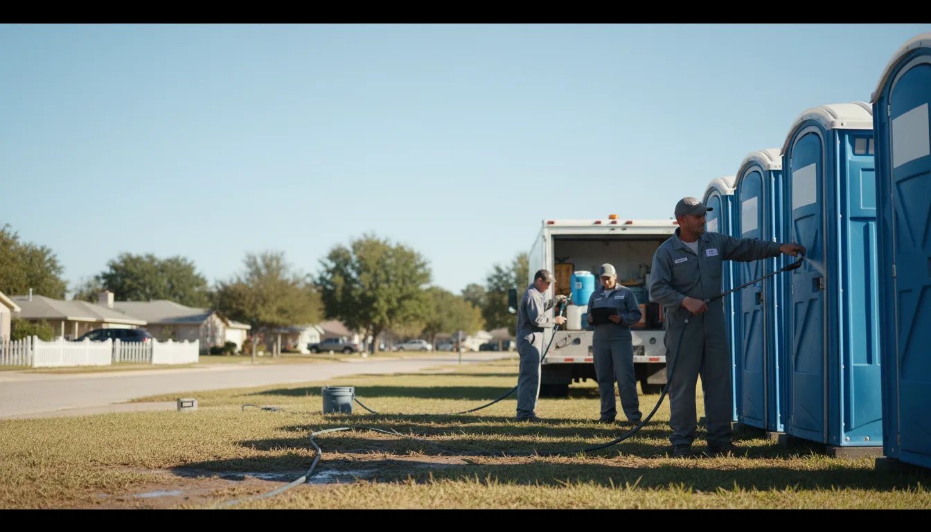 Long-Term Portable Toilet Rental in Bessemer City, NC near me